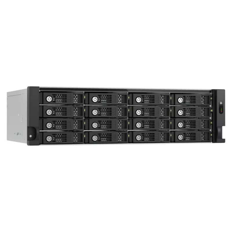 QNAP - TL-R1600PES-RP - Array di dischi - 16 vani (SATA-600 / SAS-3) SAS 12Gb/s (esterno) installabile a rack 2U
