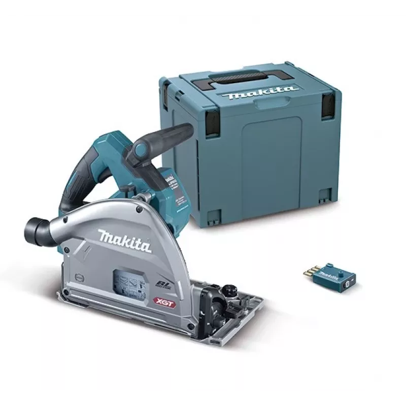 Makita SP001GZ03 40V XGT sega circolare a immersione a batteria, 165 mm