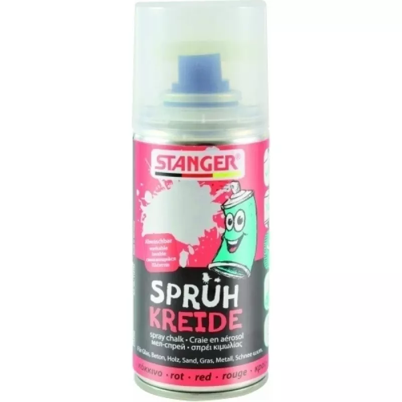 Gesso spray STANGER, rosso, 150 ml 115102
