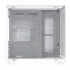 Case per computer DarkFlash B275 (bianco) compatibile Mid-Tower ATX, I/O frontale, vetro temperato