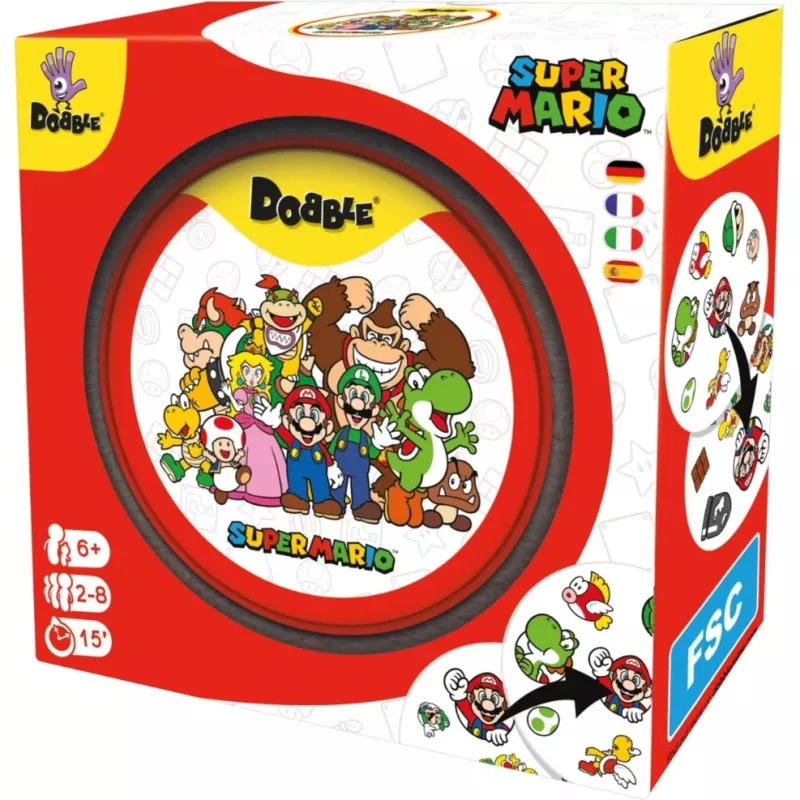 Dobble Super Mario, gioco di carte