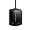 Antenna GPS/GLONASS esterna QOLTEC 28 dBi 50 W con connettore maschio SMA ad angolo retto