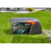 Garage per robot tagliaerba, rimessa grigio/turchese, per SILENO life, SILENO city