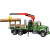 Trasportatore di legname BRUDER MACK Granite con 3 tronchi