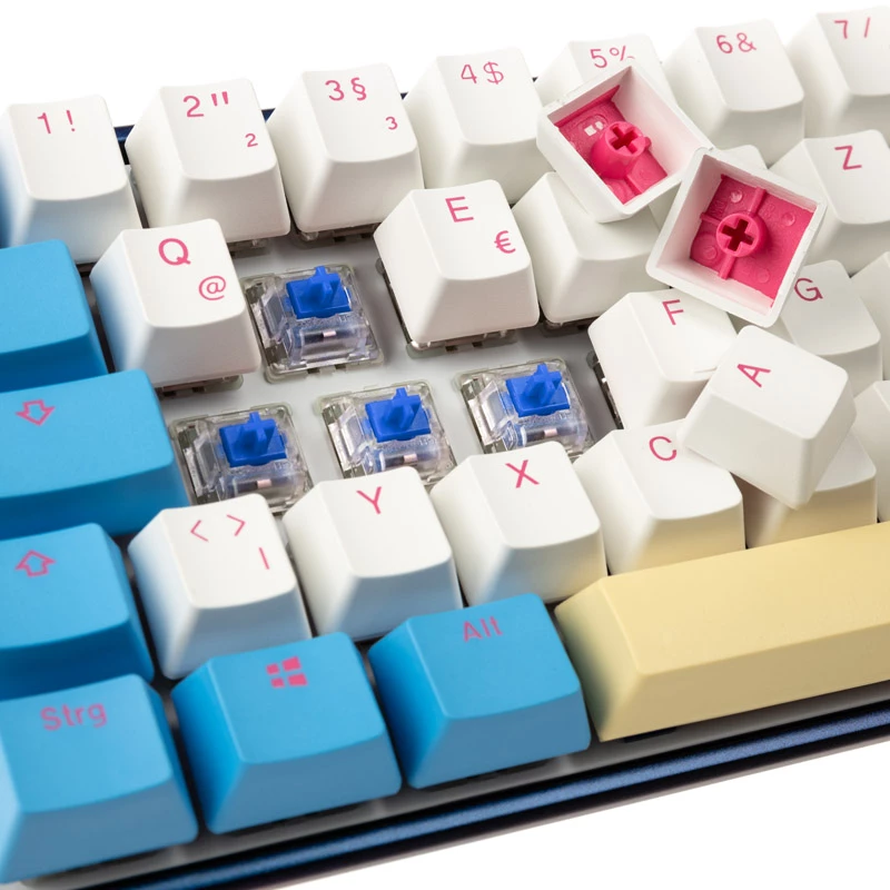 Tastiera Ducky Mecha SF Limited Dawn Edition, RGB LED - MX-Blue (DKME2067ST-CDEPDZZTN)