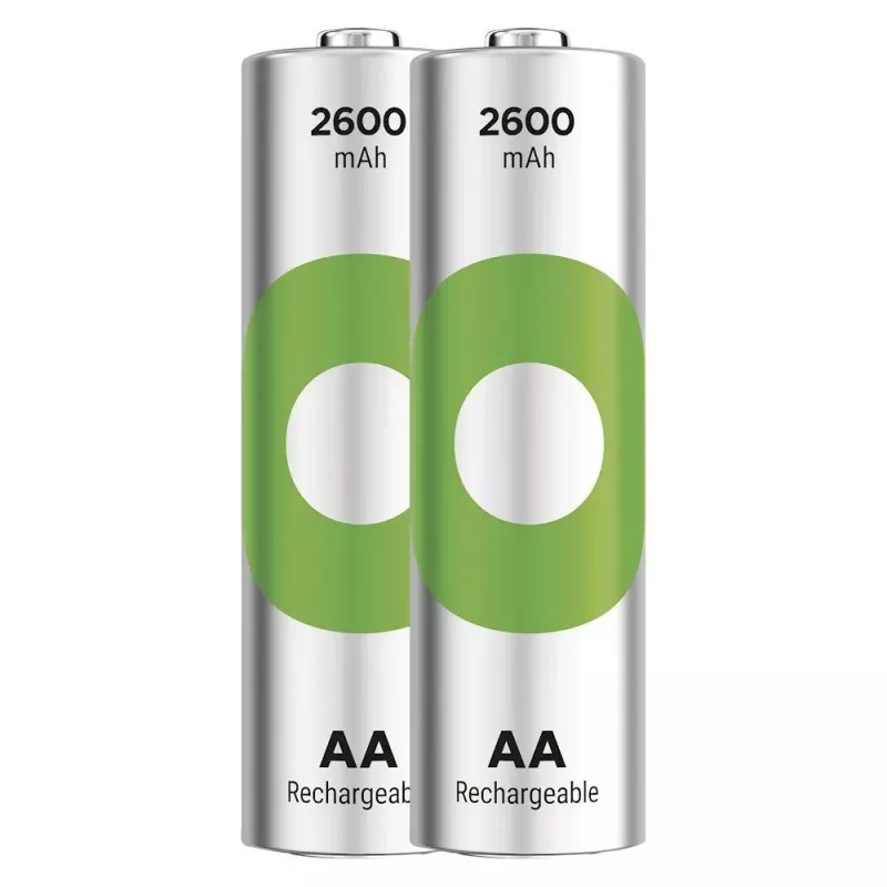 Batterie R6/AA NI-MH 2 600mAh blister 2 pz.