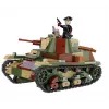 Mattoncini Cobi Carro armato leggero 7TP modello, 669 pezzi, COBI-2661