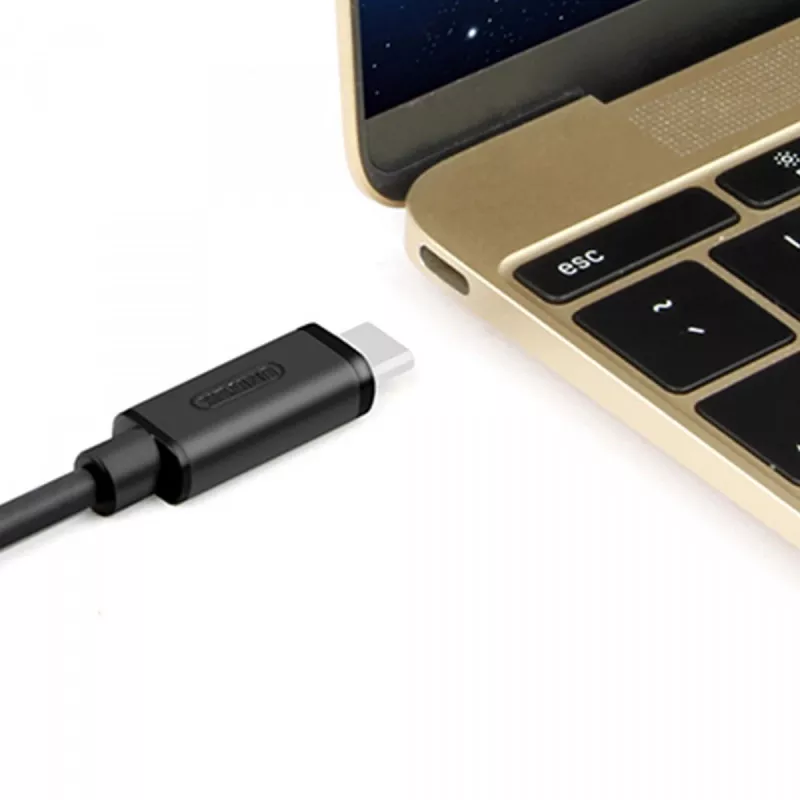 Cavo USB UNITEK Y-C474BK USB 3.2 Gen 1 (3.1 Gen 1) 1 m USB A USB C nero