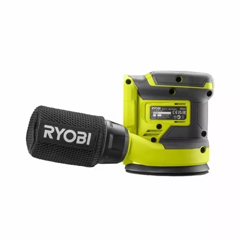 Ryobi RROS18-0 ONE+ 18 V levigatrice orbitale a batteria, 125 mm, solo