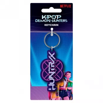 Portachiavi in PVC K-POP Demon Hunters Huntrix Team Logo