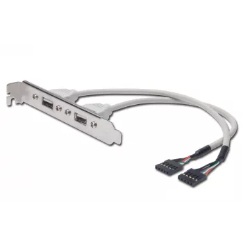 Cavo con staffa USB Digitus AK-300301-002-E