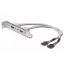 Cavo con staffa USB Digitus AK-300301-002-E