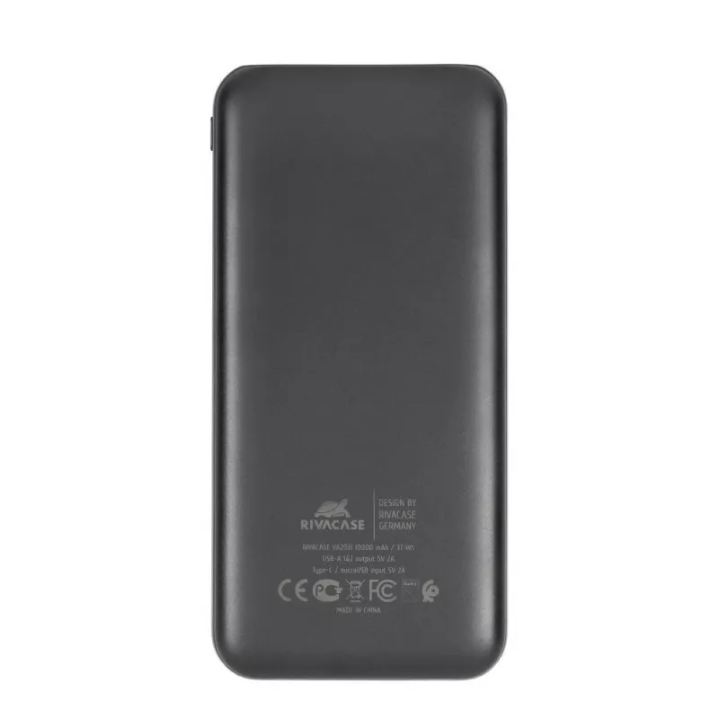 Powerbank USB 10000MAH/VA2031 nero Rivacase