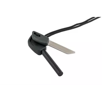 Accendifuoco di emergenza Wildo Fire-Flash Pro Large, ferrocerio, 76,2 mm, 29 g, nero