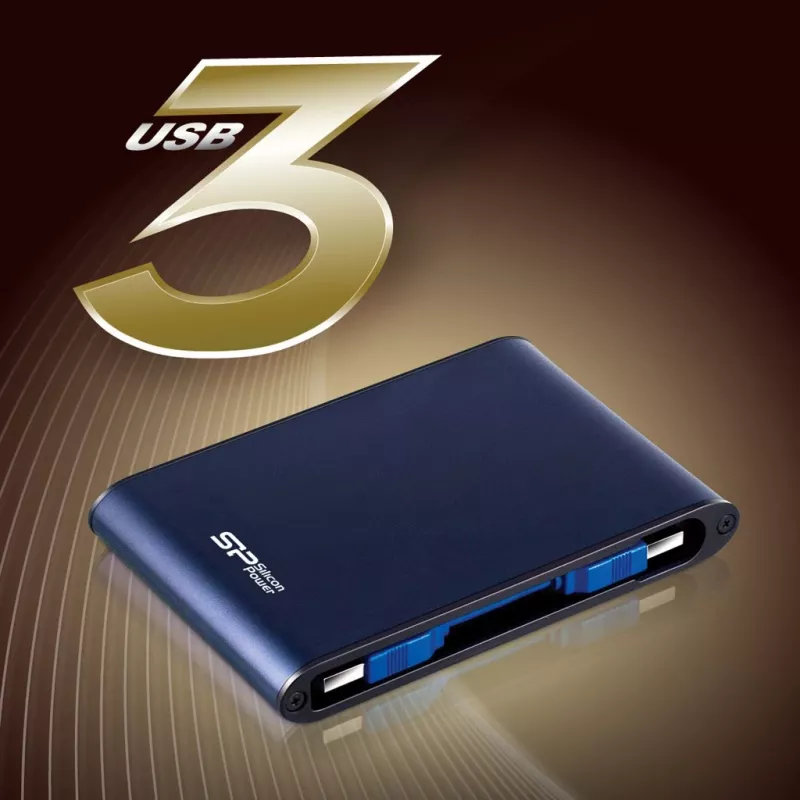 Disco rigido esterno Silicon Power 1 TB USB 3.2 Armor A80