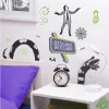 Adesivi da parete Paladone Beetlejuice design PP13439BJ – set decorativo di adesivi da parete