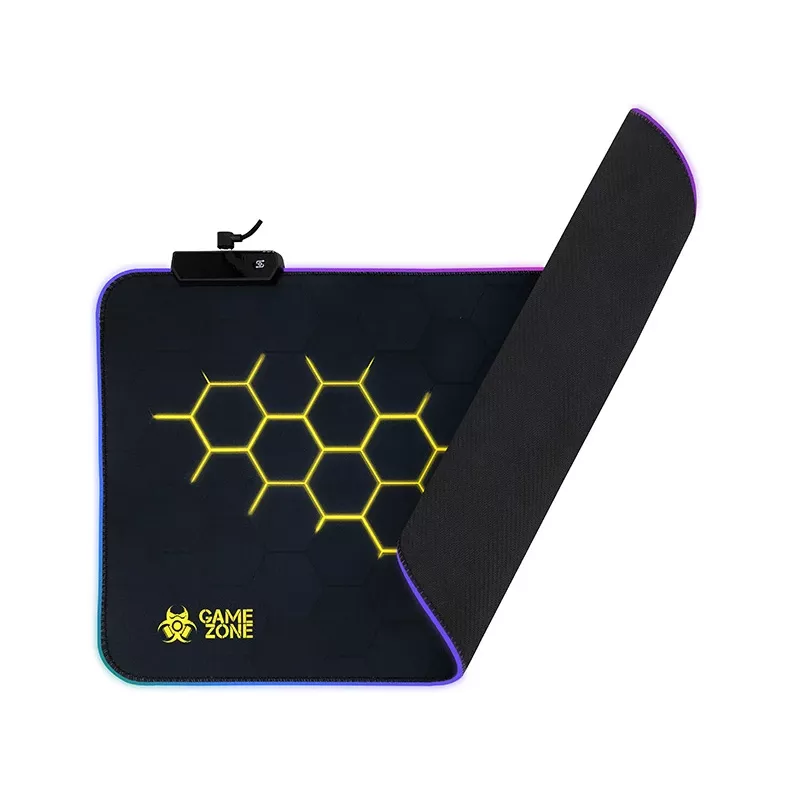 TRACER GameZone Hexy1 RGB tappetino per mouse e tastiera, 80 x 30 x 0,4 cm, nero