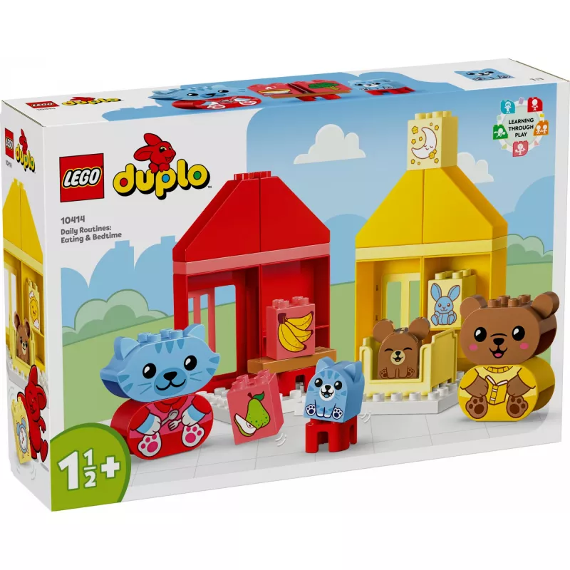 LEGO DUPLO Le mie prime routine quotidiane: mangiare e dormire 10414