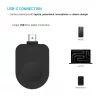 Adattatore di ricarica USB-C FIXED FIXDW-AWAP-BK per Apple Watch Powerstation Uni, ricambio compatto