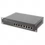 Switch DIGITUS 10 pollici Gigabit Ethernet 8 porte unmanaged - 8x Gigabit RJ45, montabile in rack