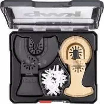 Set per posa piastrelle KWB 708690 — set da 22 pezzi per lavori di piastrellatura