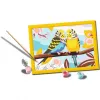 CreArt - Farbenfrohe Wellensittiche, pittura