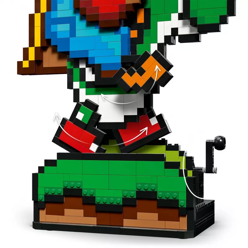 Giocattolo da costruzione LEGO Super Mario World Mario & Yoshi Set 71438 — personaggi interattivi ed elementi di gioco da costruire