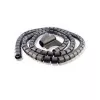 Schwaiger KBSL28 043 organizzatore di cavi nero 1 pezzo