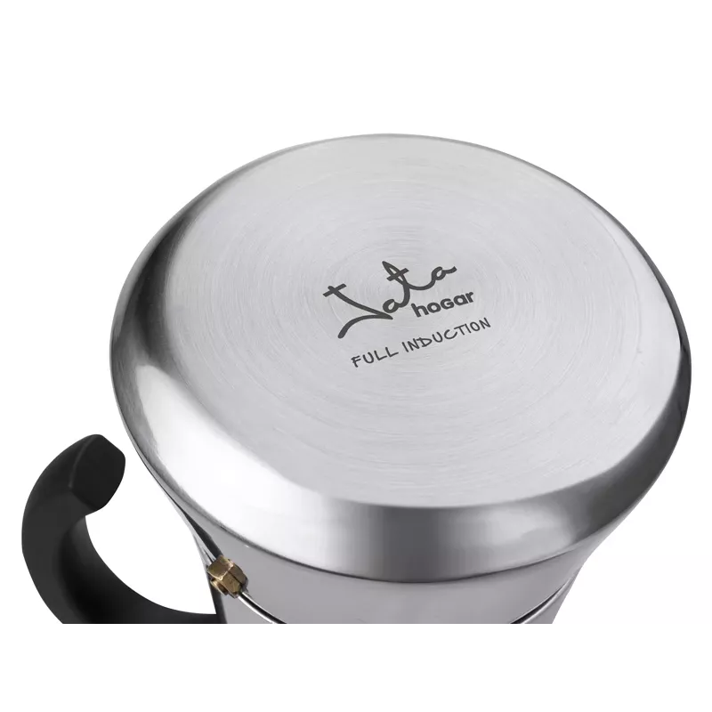 Caffettiera Moka JATA Odin nero acciaio inox
