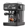 Macchina per caffè espresso a pistone HiBREW H10A con controllo della temperatura (nero)