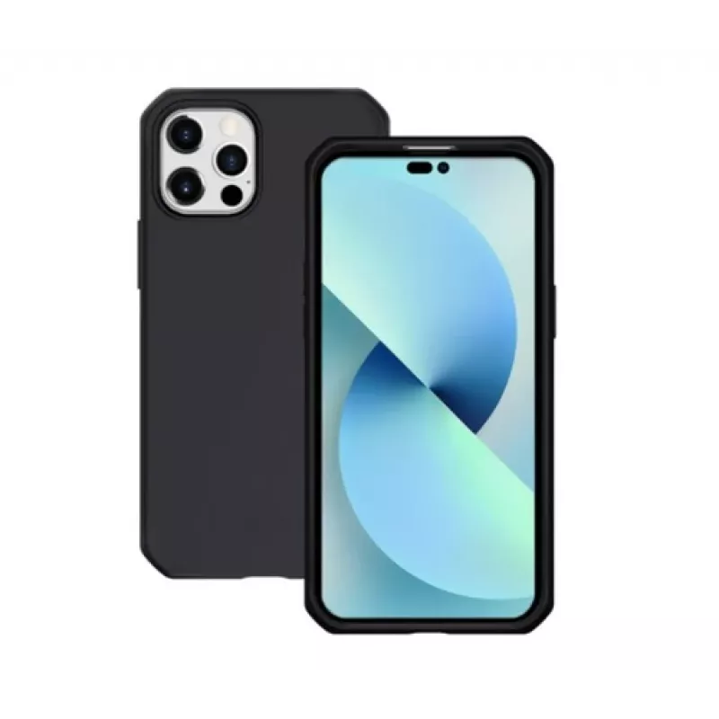 Custodia shell Mobilis Spectrum iPhone 14 Pro 15.5 cm nera