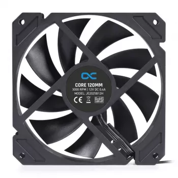 Ventola Alphacool 12 cm 3000 giri/min 7,83 mmH2O doppio cuscinetto a sfere nero 120x120x25 mm