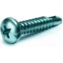Vite cimco 190412 — metallo zincato, lunghezza 16 mm, diametro filettatura 3,5 mm, per lamiera, 1 pz.