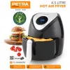 Friggitrice ad aria Petra PT4221VDEEU7 4,5 l, friggitrice elettrica da tavolo