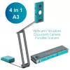 I.R.I.S. IRIScan Visualizer 7 scanner a sovrastante 4160 x 3120 DPI A3 blu artico, argento