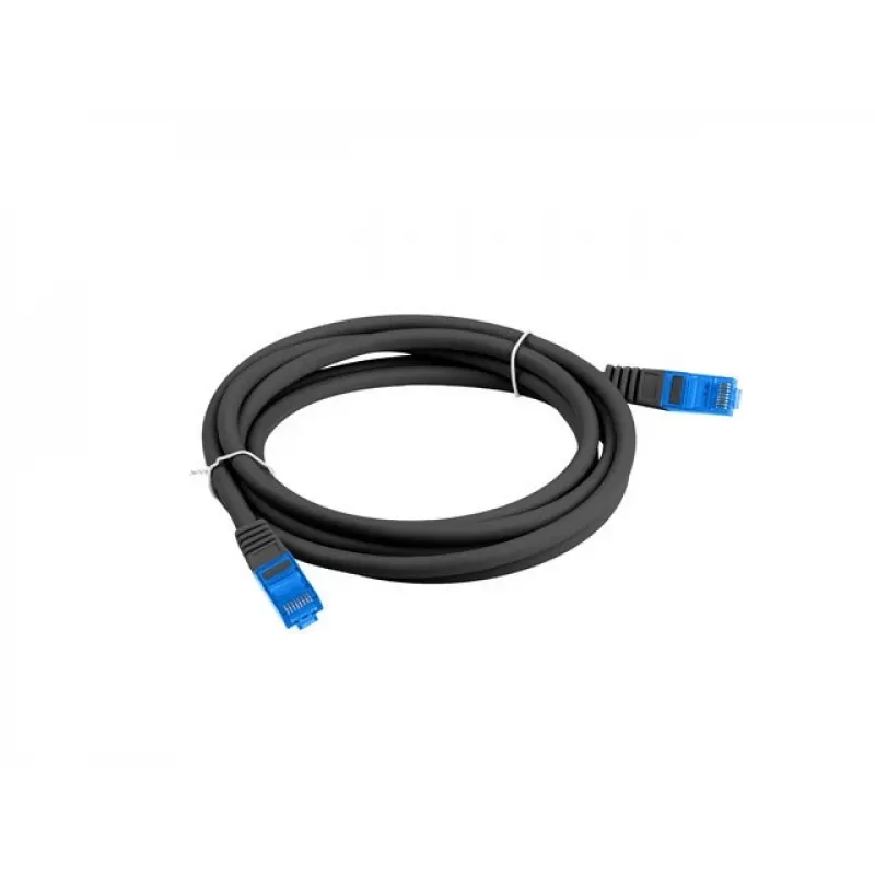 Cavo di rete LANBERG Cat6a S/FTP RJ-45 PCF6A-10CC-0500-BK, 5 m, LSZH, 26 AWG, CCA, nero