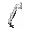 SilverStone SST-ARM22SC supporto per doppio monitor - argento