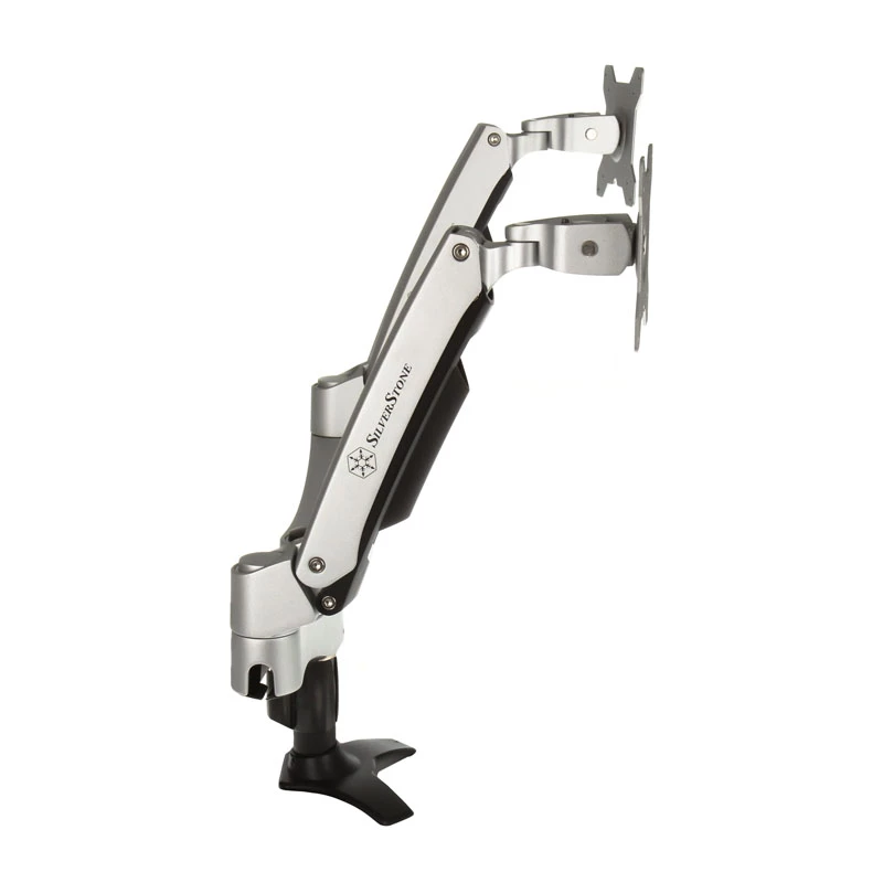 SilverStone SST-ARM22SC supporto per doppio monitor - argento
