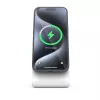 Caricabatterie wireless Crong CRG-MSS-WHT 10W ricarica rapida per dispositivi compatibili Qi
