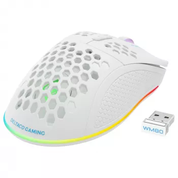 Mouse da gaming Deltaco GAM-120-W RF wireless USB Type-C