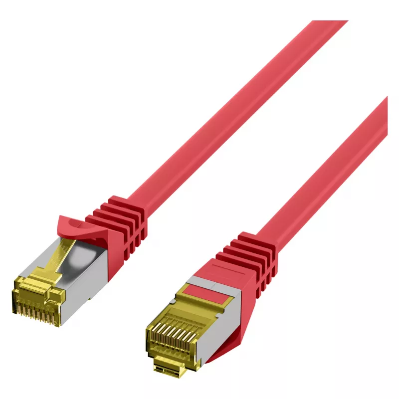 EFB-Elektronik cavo patch RJ45 Cat.6A S/FTP LSZHCat.7 cavo grezzo rosso 0,15 m produttore: EFB Elektronik (MK7001.0,15R)