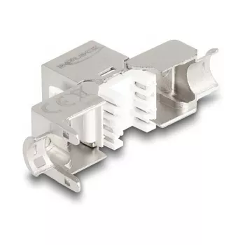 Modulo keystone DeLOCK RJ45 femmina su LSA Cat.6A sottile senza utensili