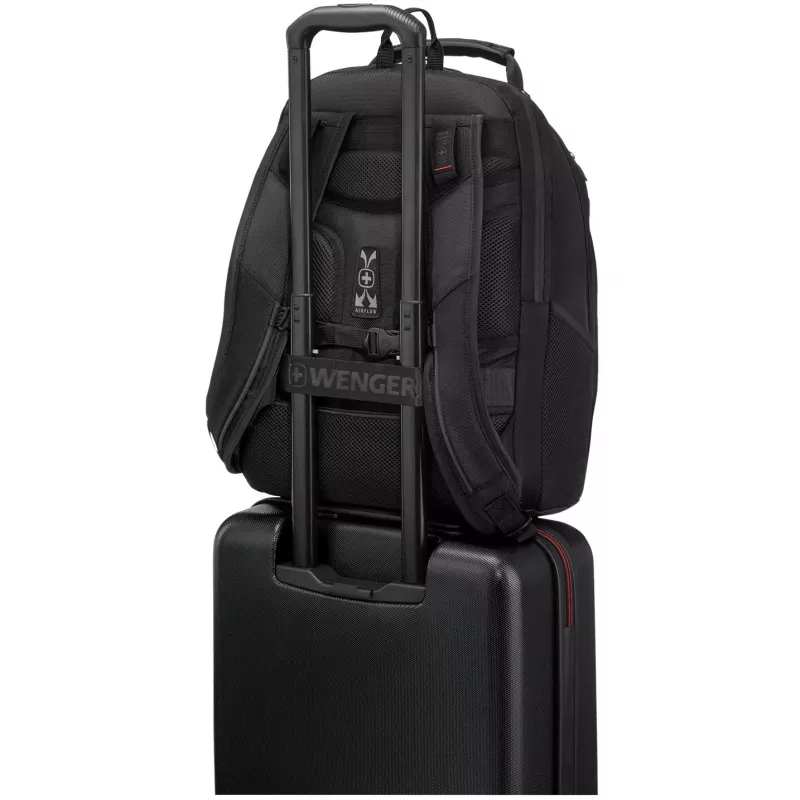 Wenger Borsa per laptop Legacy Serie nera per 16 pollici (adatta fino a 40,6 cm) 653629