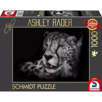 Ashley Rader: Speed - Ghepardo, Nel segno della grazia, Puzzle 1000 pezzi