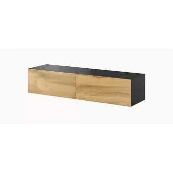 Mobile TV Cama VIGO 140 30/140/40 nero/rovere wotan