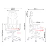 Sedia ergonomica premium Ergo Officer ER-414