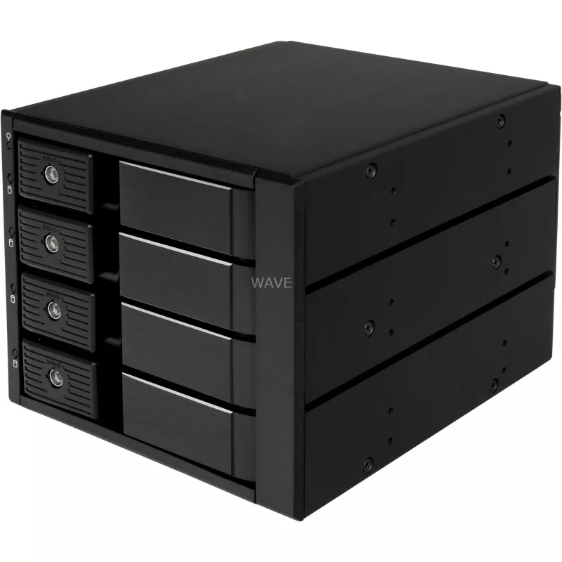 Case esterno SilverStone SST-FS304-12G 3,5 pollici, 4-Bay – nero