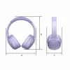 Cuffie MANTA HDP1001PU Rytmo Elegance viola over-ear con filo, modello HDP1001PU