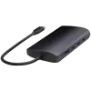 Adattatore multiporta USB-C Satechi ST-P8KED — 6 porte, supporta risoluzione 8K