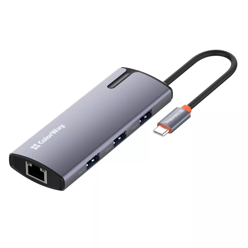 Docking station ColorWay 6-in-1 | CW-HUB03 | 100 W